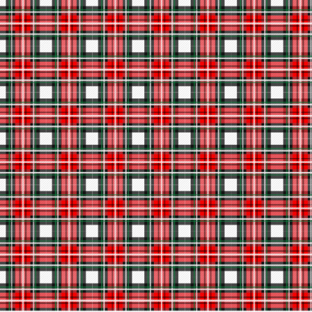 29973 | plaid red - white and green