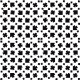 Fabric 30583 | PUZZLE 1 BLACK / WHITE