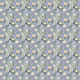 Fabric 30590 | Duże Białe Kwiaty - Jasny fiolet