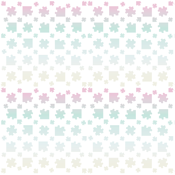 Tkanina 30604 | puzzle pastel  43