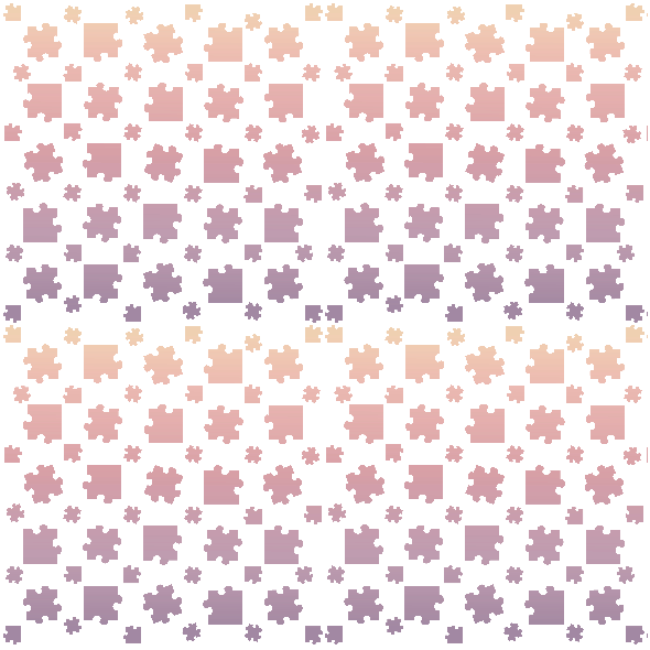 Tkanina 30605 | puzzle pastel 44