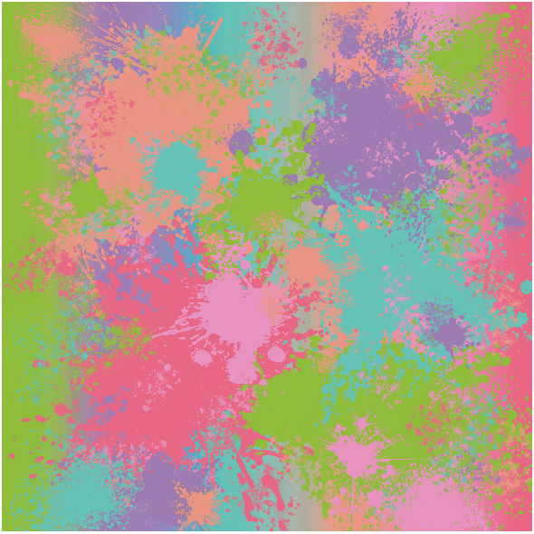Tkanina 30625 | ABSTRACT PAINTING 3 / COLOR