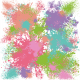 Tkanina 30627 | ABSTRACT PAINTING 3 / WHITE
