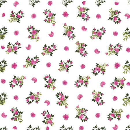 Fabric 30633 | kwiaty wiśni 001