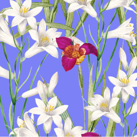 Tkanina  | Subtle Flowers