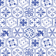 Fabric 30820 | mozaika roślinna00