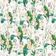 Tkanina 30847 | white Flowers
