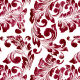 Fabric 31009 | floral malina (symmetree art)
