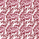 Tkanina 31009 | floral malina (symmetree art)