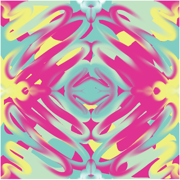Tkanina 31298 | BLENDER PAINT 5 CANDY LOVE