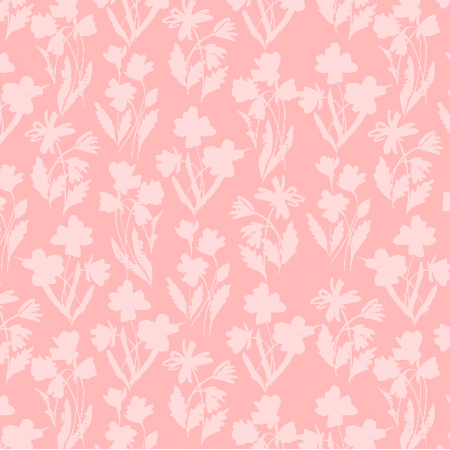 Tkanina 31513 | łąka różowa mała
