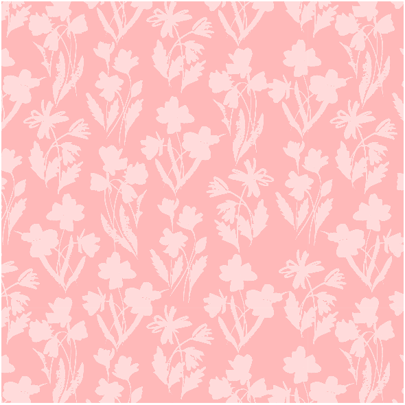 Fabric 31513 | łąka różowa mała