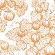 Fabric 31516 | dynie pomarańczowe