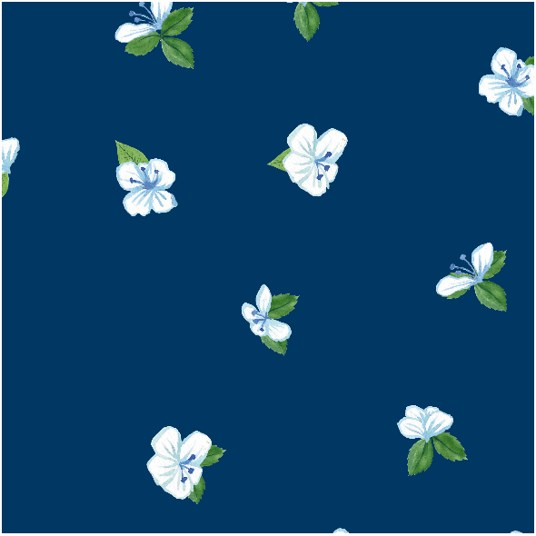 Fabric 31684 | kwiatuszki 1