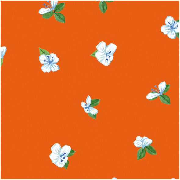 Fabric 31688 | kwiatuszki 5