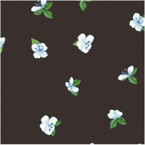 Tkanina 31689 | kwiatuszki 6
