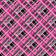 Fabric 31773 | Pink, Black and Grey kratka