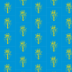 Tkanina 31932 | Sunflower - blue yellow pattern