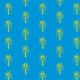 Tkanina 31932 | Sunflower - blue yellow pattern