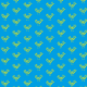 Tkanina 31936 | Bird  blue yellow pattern