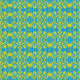Tkanina 31971 | Abstract blue yellow pattern