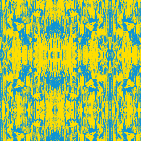 31972 | Abstract yellow blue pattern