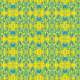 Tkanina 31972 | Abstract yellow blue pattern