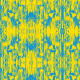 Tkanina 31972 | Abstract yellow blue pattern