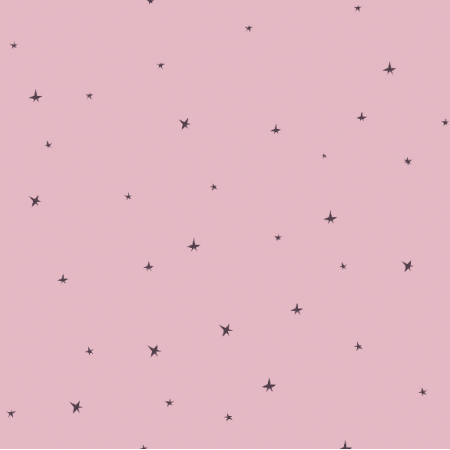Tkanina 3329 | gwiazdki różowe (pasuje do z "mały ksiązę") 
