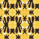 Tkanina 32143 | Yellow & black