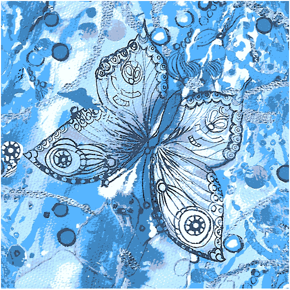 Fabric 32262 | dwa motyle 1