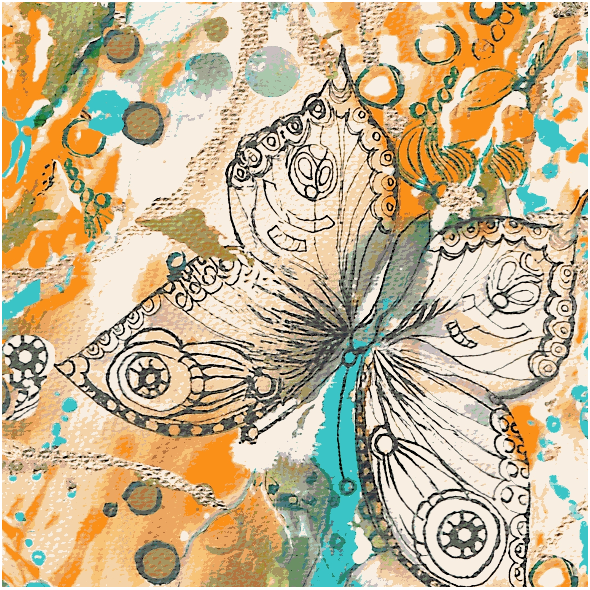 Fabric 32267 | dwa motyle 3