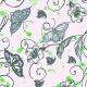 Fabric 32270 | motyl i kwiat1