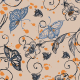 Fabric 32273 | motyl i kwiat4