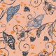 Fabric 32274 | Motyl i kwiat 2
