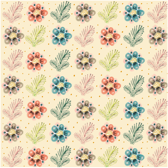 Fabric 32461 | Little flowers