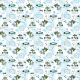Fabric 32625 | Śpiące żabki - Biały