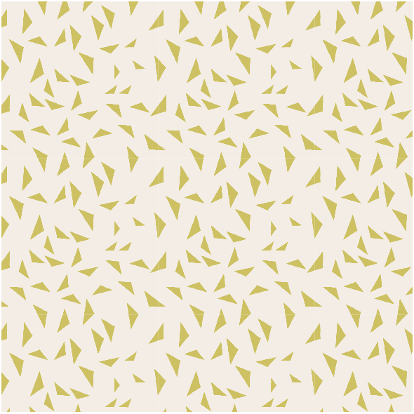Fabric 3398 | scattered triangles