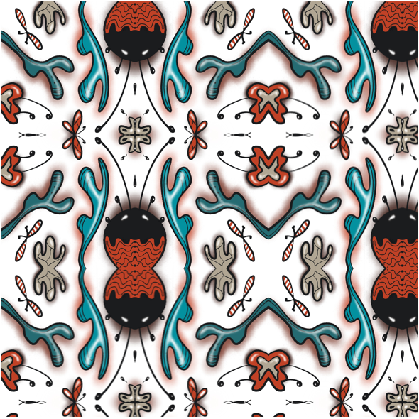 Fabric 32835 | Sea meadow