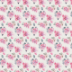 Tkanina 33014 | pink Romantic watercolor flowers Malowane kwiaty