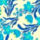 Tkanina 33016 | Foreget me not flowers niezapominajki
