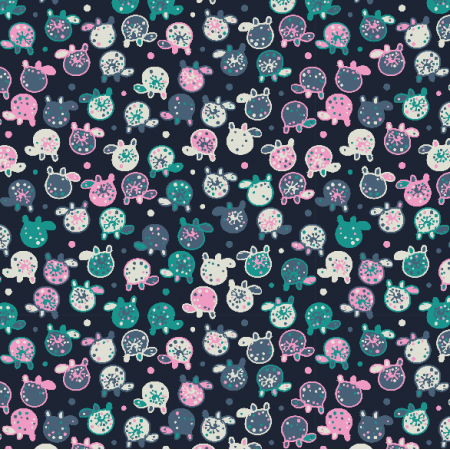 Fabric 33019 | małe żółwiki little tortoises
