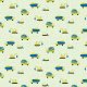 Fabric 33164 | pojazdy budowlane budowa construction vehicles yellow blue for kids0