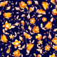 Fabric 33235 | Painted flowers - series 3