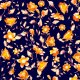 Tkanina 33235 | Painted flowers - series 3