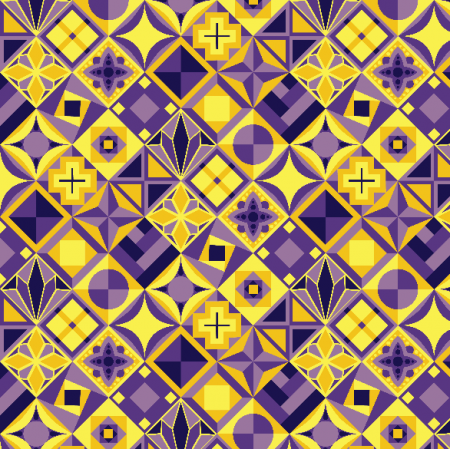 Fabric 3464 | ornamental pattern