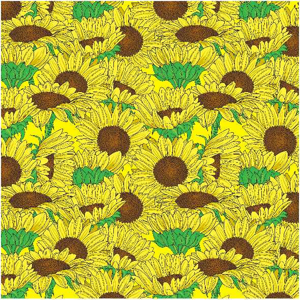 Tkanina 3468 | Sunflowers