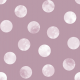 Tkanina 33618 | akwarelowe, różowe grochy 3cm