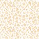Fabric 33633 | listki orange 1