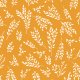 Fabric 33634 | listki orange 2